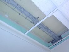монтаж кабеля под подвесным потолком